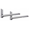Кронштейн для СВЧ Holder MWS-2003 металлик макс.40кг настенный фиксированный (MWS-2003 METALLIC)