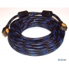 Кабель Orient HH1310 Ver1.3 HDMI to HDMI, 10м, 28 AWG, позолоченные разъемы, оригинальный дизайн, ret
