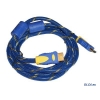 Кабель Orient HH1418 Ver1.4 HDMI to HDMI 1.8м, 30 AWG, позолоченные разъемы, оригинальный дизайн, ret