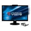 Монитор Asus 27" VG278H Black TN LED 2ms 16:9 DVI HDMI 3D HAS Pivot 50M:1 300cd 3D Glasses  (90LME6101T510N1C-)