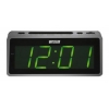 Радиобудильник Mystery MCR-60 серебристый LCD подсв:зеленая часы:цифровые AM/FM (MCR-60 GREEN)