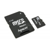 Apacer <microSDHC-16Gb Class10 + microSD-->SD Adapter>microSDHC Memory Card
