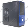 Miditower Zignum <ZG-H65.B.BL.500> Black&Blue ATX 500W (24+4+6пин)