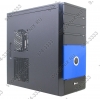Miditower Zignum <ZG-H64.B.BL.BL.500> Blue&Black ATX 500W (24+4+6пин)