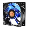 Вентилятор корпусной Thermaltake Longevity 8 80х80x25 3pin 27dB 2000rpm 85g голубая подсветка (AF0053)