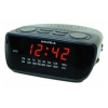 Радиобудильник Supra SA-36FM черный LCD подсв:красная часы:цифровые AM/FM