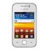 Смартфон Samsung GT-S5360 Galaxy Y белый моноблок 3G 3.0" And WiFi BT  (GT-S5360UWASER)