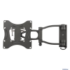 Кронштейн Kromax TECHNO-4 для ТВ 15"-37", настенный, 4 ст. свободы, VESA 100/100*200/200, max 25 кг, GREY (ПОДХОДИТ ДЛЯ 8ММ ОТВЕРСТИЙ) (20074)