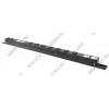 NT SOCVER 22-7-4D B верт. блок розеток, чёрный 22U, 7 розеток IEC-320-C13, 4 евро, с  защитой, вход IEC-320-C14