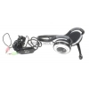 Наушники с микрофоном Trust Foldable Travel Headset <16639> (с регулятором громкости)