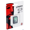 Карта памяти SDHC 4Gb Kingston Video Class10 (SD10V/4GB)