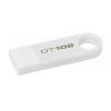 Флеш Диск Kingston 8Gb белый DT109W/8GBZ