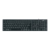 Клавиатура Genius SlimStar 120 черный PS/2 slim Multimedia (31300712102)