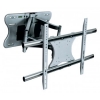 Кронштейн для телевизора Kromax ATLANTIS-100 серебристый 37"-65" макс.91кг настенный поворот и наклон (20005)