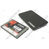 SSD 128 Gb SATA 6Gb/s Kingston SSDNow V200 Series <SV200S3N7A/128G> 2.5" + EXT BOX USB