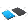 3Q <3QHDD-U223M-LB250> Blue&Black USB2.0 Portable 2.5" HDD 250Gb EXT (RTL)