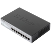 Коммутатор D-Link DES-1210-08P/C2A Настраиваемый коммутатор WebSmart с 8 портами 10/100Base-TX с поддержкой PoE 802.3af (15,4 Вт), PoE-бюджет 72 Вт
