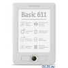 Электронная книга PocketBook Basic 6" 611 белый