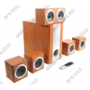 Колонки SVEN HT-435R Wooden Home Theater System (5x15W+Subwoofer  35W,  дерево,  ПДУ)