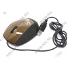 CBR Simple Optical Mouse <S4 Brown> (RTL) USB  3but+Roll, уменьшенная