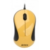 Мышь A4 N-320-2 V-Track Padless Yellow USB