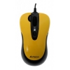 Мышь A4 N-61FX-4 V-Track Padless Yellow USB