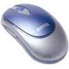 BENQ WIRELESS OPTICAL MOUSE <M301-C2D> SILVER&BLUE USB&PS/2 (RTL) 3BTN+ROLL беспров.