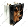 Thermaltake <CL-P0588> Contac 29 BP (4пин, 1366/1155/775/AM2/AM3/FM1,15-33.2дБ, 800-2000об/мин, Al+тепл.трубки)