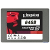 Твердотельный накопитель SSD 2.5" 64 Gb Kingston SATA 3 V200 Series (SV200S3N7A/64G) комплект для ноутбука