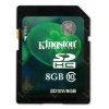 Флеш карта SDHC 8Gb Class10 Kingston SD10V/8GB (мин.кол.5)