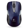 Мышь Logitech M525 синий/черный/серый оптическая (1000dpi) беспроводная USB для ноутбука (2but) (910-002603)