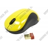 A4Tech V-Track Wireless Mouse <G7-320N-2 Yellow> (RTL) USB  3btn+Roll,беспроводная, уменьшенная