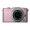 PhotoCamera Olympus Pen E-PM1 kit silver/pink 12.3Mpix EZ-M 14-42II 3" 1080i SDHC Ком-т с объективомLi-Ion  (V20601BPE000)