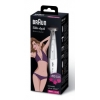 Эпилятор Braun FG1100 SilkFinish скор.:1 насад.:4 от аккум. белый/серебристый (81455366)