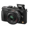 PhotoCamera Panasonic Lumix DMC-GX1KEE black 16Mpix 14-42 3" 1080p SDHC 3D Комплект с объективомLi-Ion  (DMC-GX1KEE-K)