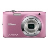 PhotoCamera Nikon CoolPix S2600 pink 14Mpix Zoom5x 2.7" 720p 39Mb SDXC CCD IS el EN-EL19  (VMA964E1)