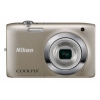 PhotoCamera Nikon CoolPix S2600 silver 14Mpix Zoom5x 2.7" 720p 39Mb SDXC CCD IS el EN-EL19  (VMA960E1)