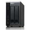 Сетевой накопитель Qnap TS-219P II с двумя отсеками для жестких дисков. Marvell 2ГГц