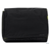 Сумка для ноутбука Jet.A LB15-12 до 15,6" (Черный/зеленый, качественный Gucci-нейлон, ремень с изменением длины, SIZE 400*110*300мм)