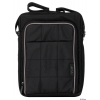 Сумка для планшета Jet.A LB10-19 до 10" (Черный с серыми вставками, Gucci-нейлон, современный дизайн, ремень с изменяемой длины, SIZE 295*230*55мм)