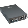 DMC-810SC D-LINK 1000BASE-T TO 1000BASE-LX GIGABIT FIBER SINGLE-MODE FIBER (10KM, SC) CONVERTER (RETAIL)