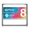 Флеш карта CF 8Gb Silicon Power SP008GBCFC200V10 200X