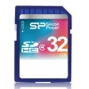 Флеш карта SDHC 32Gb Class4 Silicon Power SP032GBSDH004V10 w/o adapter
