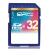 Флеш карта SDHC 32Gb Class6 Silicon Power SP032GBSDH006V10 w/o adapter