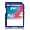 Флеш карта SDHC 4Gb Class4 Silicon Power SP004GBSDH004V10 w/o adapter (мин.кол.5)