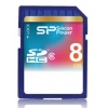 Флеш карта SDHC 8Gb Class6 Silicon Power SP008GBSDH006V10 w/o adapter (мин.кол.5)