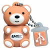 Флеш Диск Emtec 4Gb M311 EKMMD4GM311 USB2.0 Фигурка Teddy