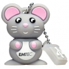 Флеш Диск Emtec 4Gb M312 EKMMD4GM312 USB2.0 Фигурка Mouse