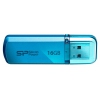Флеш Диск Silicon Power 16Gb Helios 101 SP016GBUF2101V1B USB2.0 синий