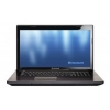 Ноутбук Lenovo IdeaPad G770 Core i3 2330M/4Gb/500Gb/DVDRW/HD6650 1Gb/17.3"/1366x768/WiFi/W7HB64/Cam/6c/black/brouw (59318066)